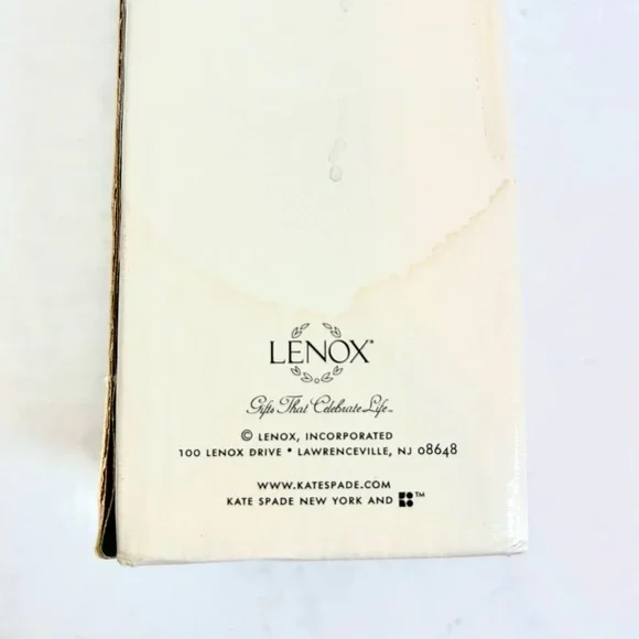 Kate Spade Castle Creek Aqua Bud Vase - Picture 4 of 11